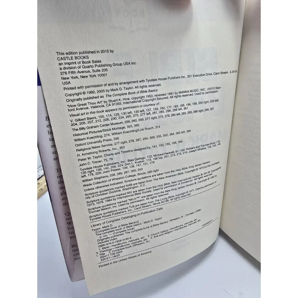 Book bible basics
